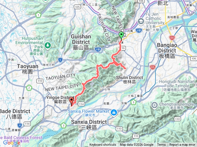 環台北天際線8-迴鶯縱走 （順撿微笑山線寶石任務大棟山系1+2段）預覽圖
