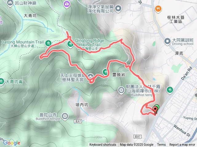 樹林大同山青龍嶺