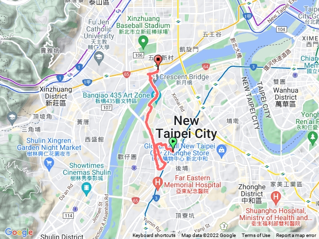 板橋 新月橋 新莊廟街