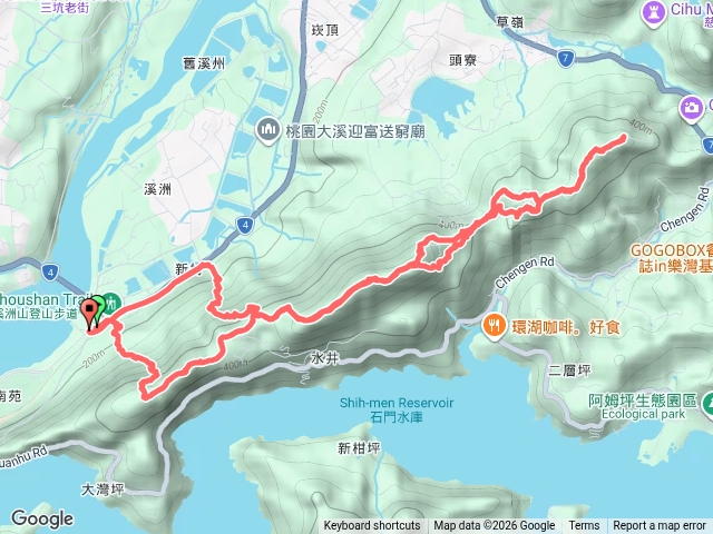 桃園溪頭縱走(來回)預覽圖