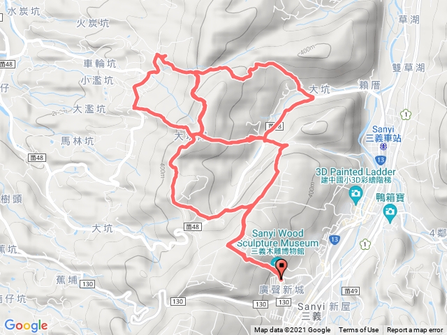 四月雪、五月雪、挑炭古道、梯仔崎古道、二崎古道、三通嶺