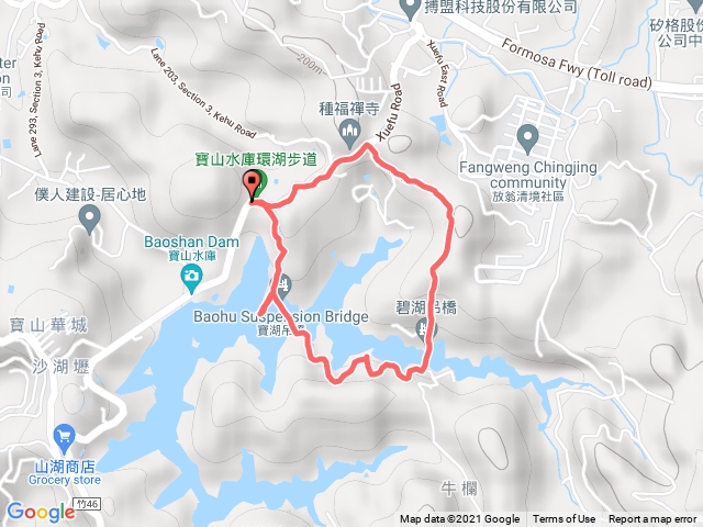 寶山水庫環湖步道