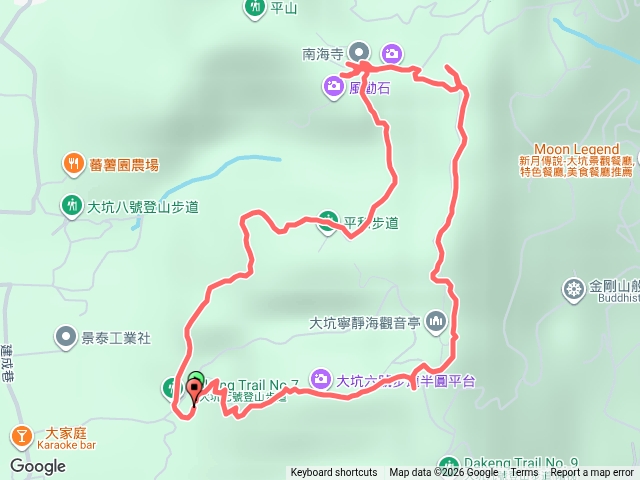 大坑6號及7號步道預覽圖