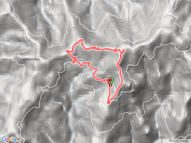 木馬道稍來小雪船形山O縱走
