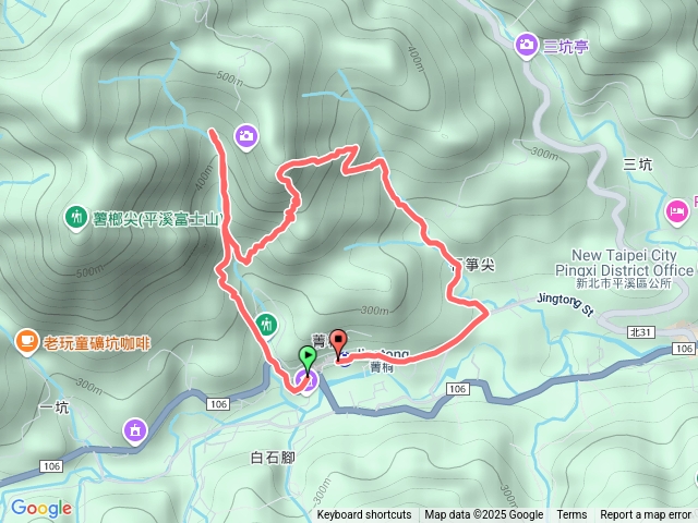 2025微笑山線縱走尋寶集章任務微笑山線：【五分山系】菁桐煤礦段20250704