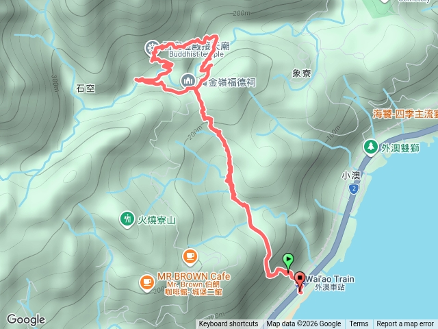 石空古道到接天宮廟