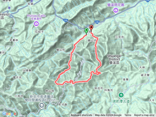 北豹子廚山、柑腳山、崩山坑古道（2M走山）預覽圖