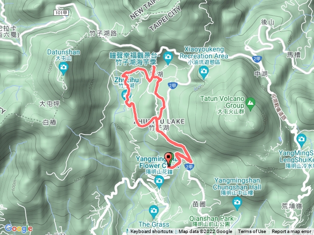 陽明書屋到竹子湖