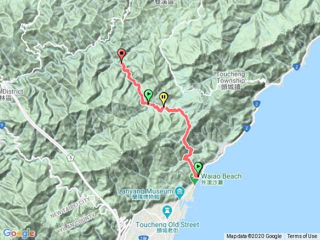 淡蘭中路(外澳到三水潭)