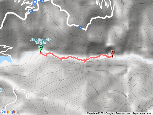 雲海溫泉 瀑布高繞