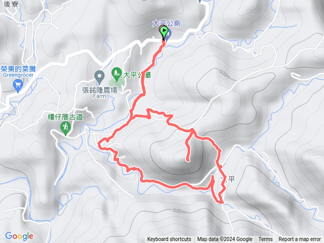 2024/8/4紅壇古道、大平山腰古道預覽圖