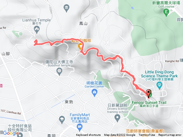 鳳崎落日步道