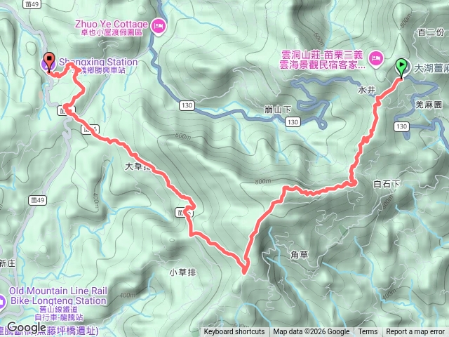 小百岳集起來出關古道：聖關段(關刀山步道)202610291405預覽圖