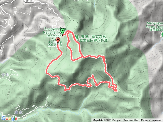 東眼山-東滿步道（雙O型