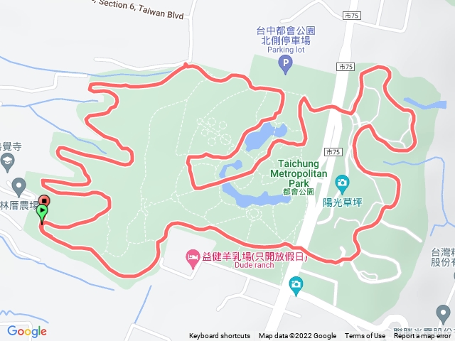 台中都會公園-6公里