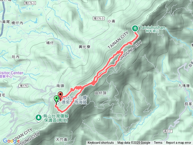烏山縱走中段預覽圖
