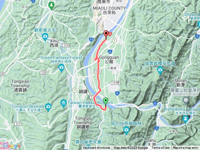 🔺苗栗/公館-銅鑼/中心埔、東岡、老雞隆