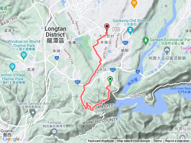 石門山好漢坡1208