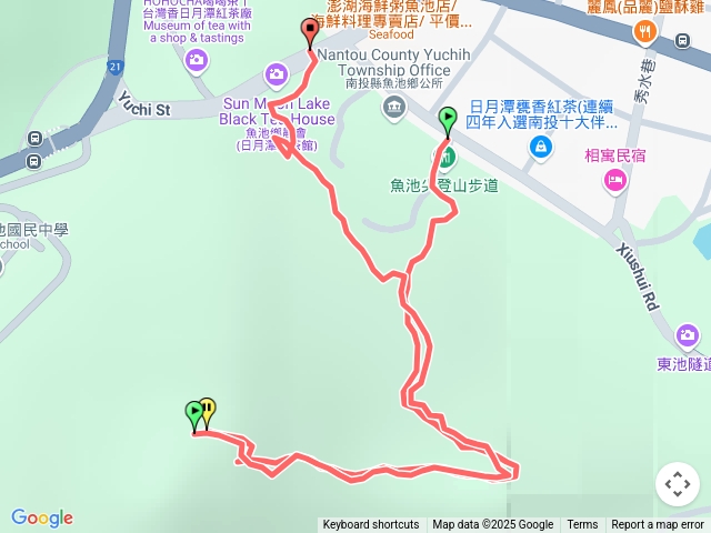 獨攀魚池尖預覽圖