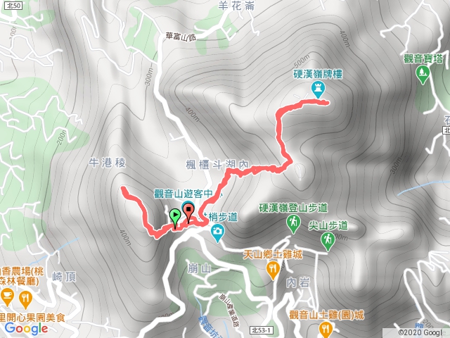 牛港稜+楓櫃斗湖+硬漢嶺登山步道