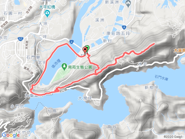 溪洲山→新溪洲山→石門水庫O型