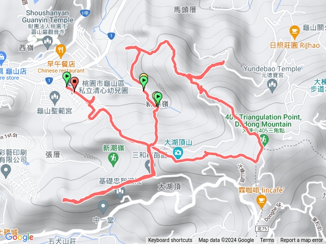 新朝頭厝馬頭東嶺大棟大湖頂山