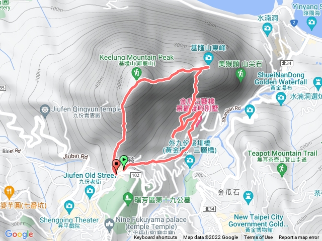 雷霆山，基隆山