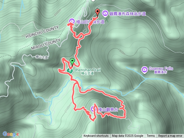 榛山步道&檜木群步道停車場入口（沒有到榛山PS.榛山為展望）預覽圖