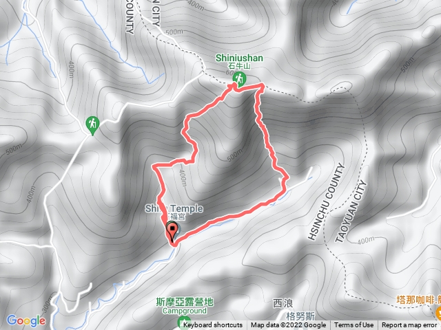 充滿挑戰，認真爬山的石牛山步道