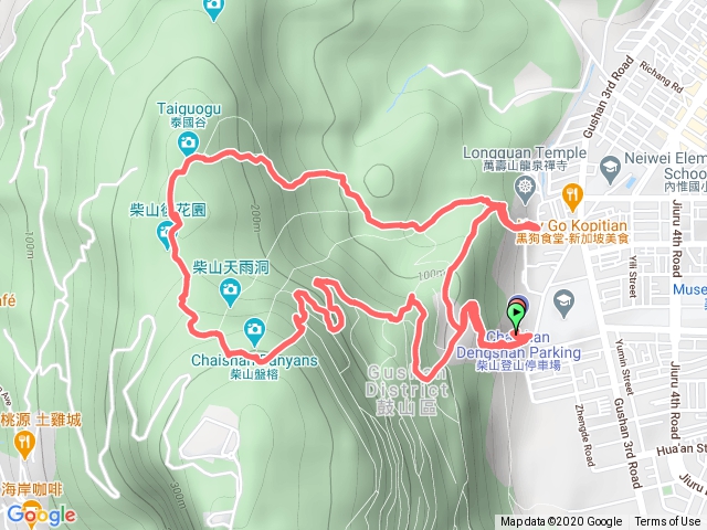 壽山北登山口