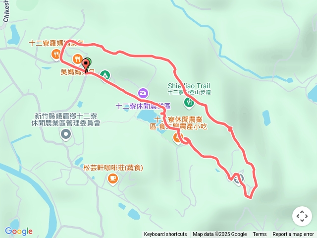 十二寮山登山步道