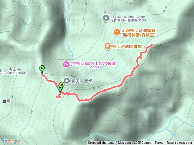 熊空山-竹坑山(來回)預覽圖