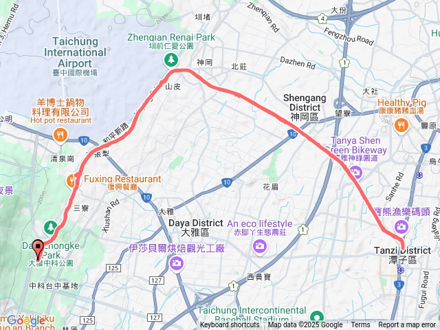 台中 潭雅神綠園道