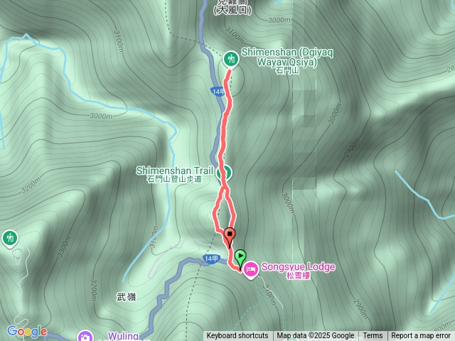 合歡尖山石門山預覽圖