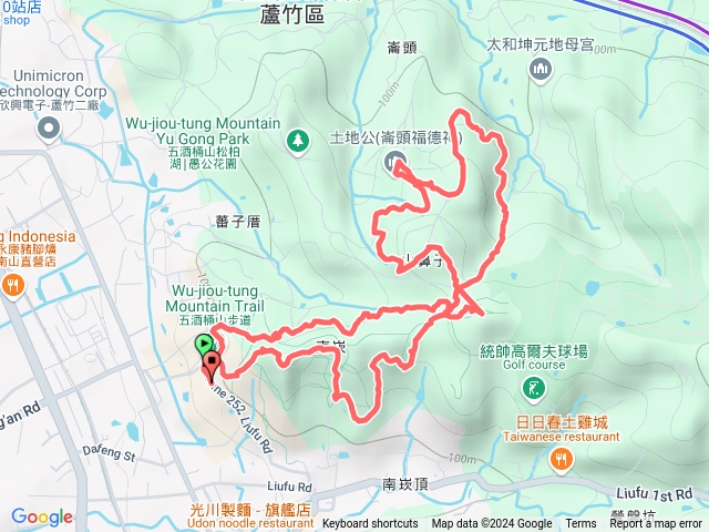 桃園五酒桶山步道預覽圖