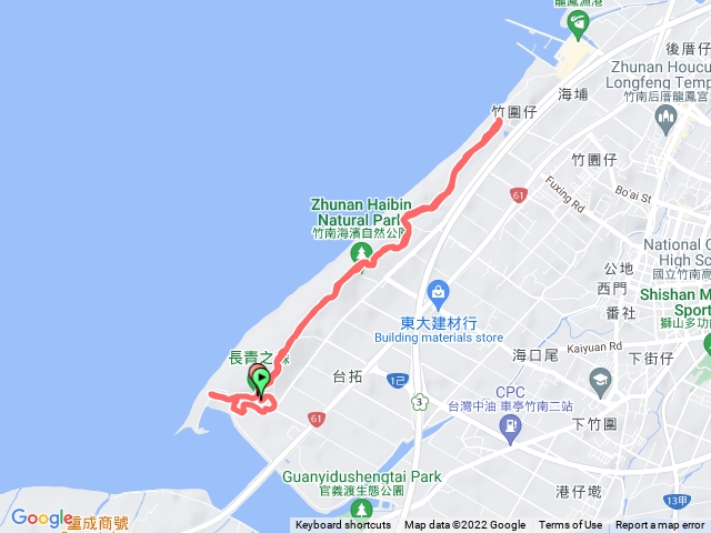 竹南海濱步道