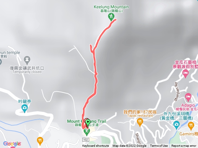 20221224 基隆山步道