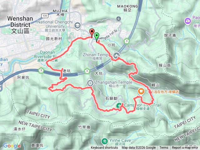 大縱走7：迷糊路線