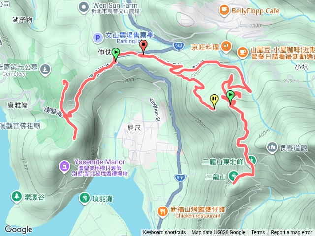 屈尺山，青獅山，二龍山預覽圖