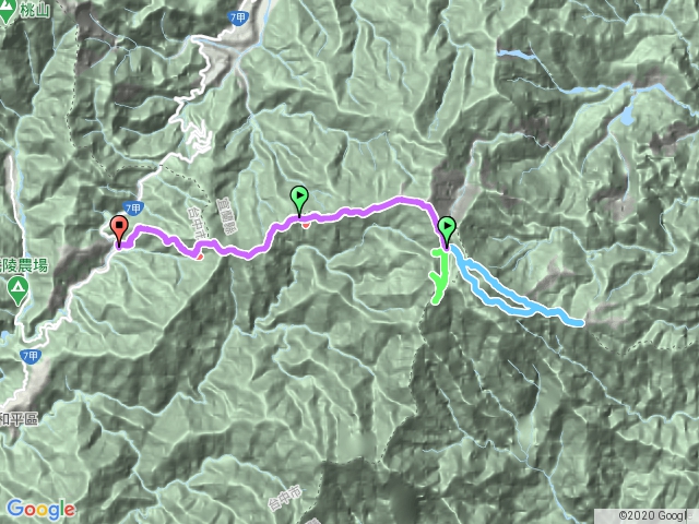 勝光-雲稜山屋-南湖山屋-南湖大山-南湖東峰-馬比杉山