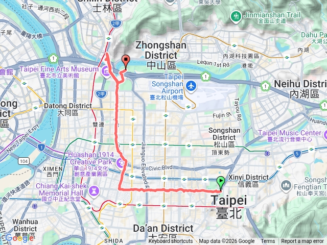 台北市政府路跑預覽圖