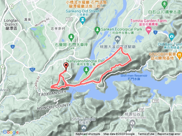 溪洲山接石門山