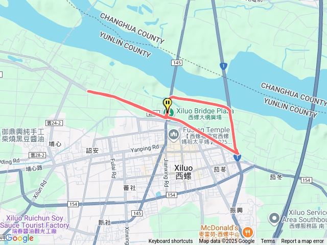 西螺大橋8月14日