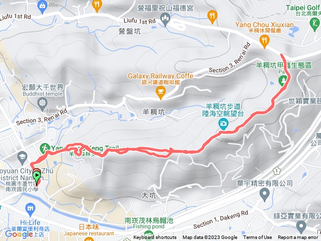 桃園－臺灣百大必訪步道羊稠森林步道202304161246