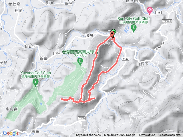 赤柯山 南峰 東獅頭山西獅頭山