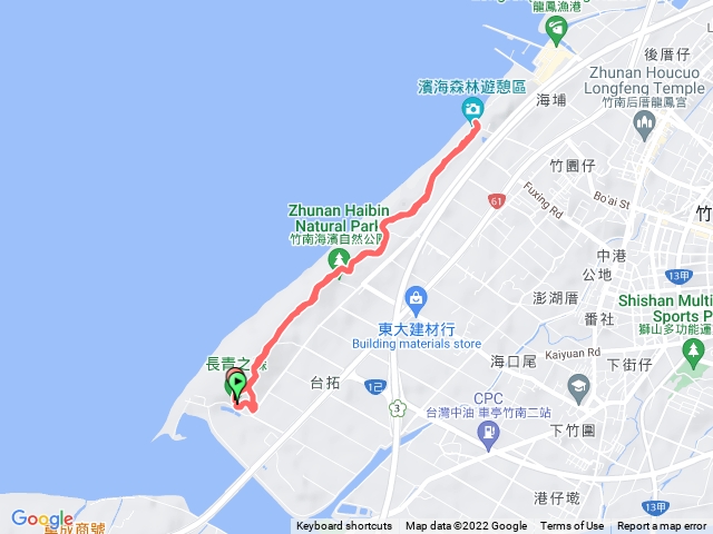 竹南海濱森林步道