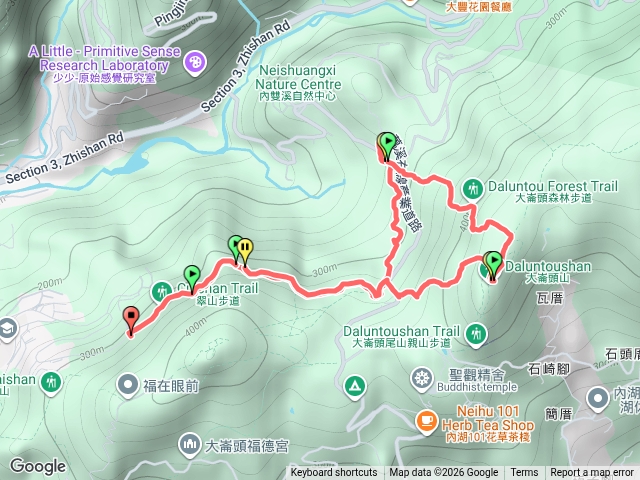 翠山步道小溪頭