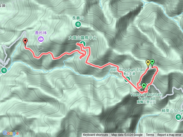 鳶嘴山2024跨2025預覽圖