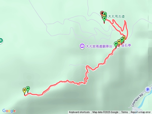 大艽芎古道到溪州山來回預覽圖