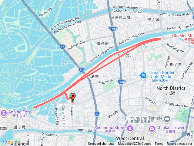 鹽水溪南堤健行